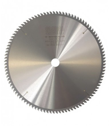 Circular saw blade for cutting aluminum GLOBAL SAW 305 x 2.8/2.2 x 25.4mm / 100T CERMET
