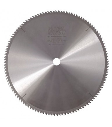 Circular saw blade for cutting aluminum and non-ferrous metals GLOBAL SAW 355 x 2.8/2.2 x 25.4mm / 120T CERMET