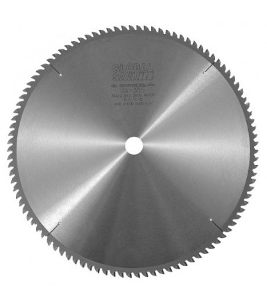Circular saw blade for cutting aluminum and other non-ferrous metals GLOBAL SAW 355 x 2.8/2.2 x 25.4mm / 100T CERMET