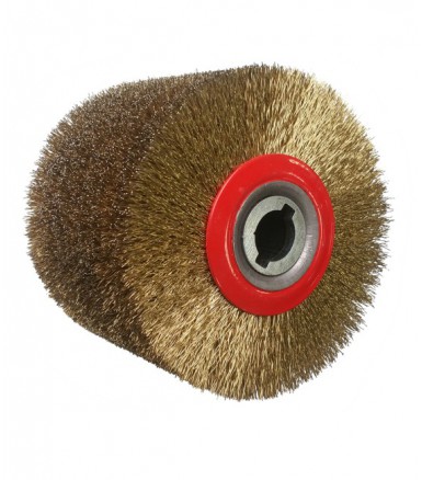 Brass wire wood aging brush 125x100x19mm