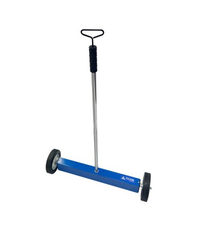GLOB TOOLS 20" (508mm) Magnetic Floor Sweeper - Blue, 150mm Wheels