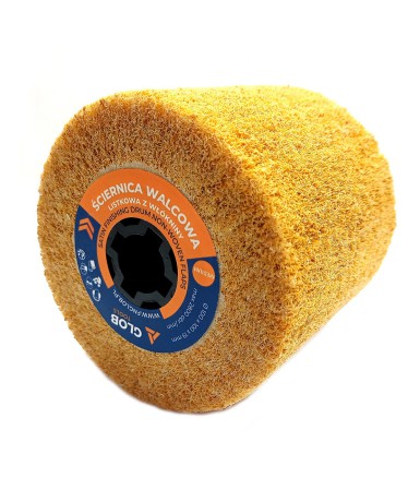 Glob Tools Cylindrical Flap Wheel 100x100x19mm with Non-Woven Fabric