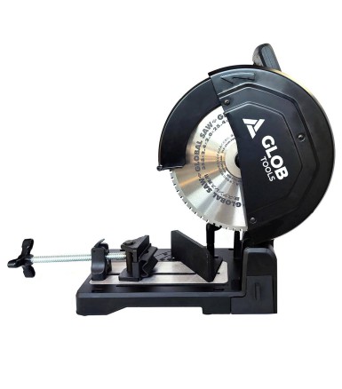 GLOB TOOLS 355mm cut-off saw with GLOBAL SAW 355 circular saw blade