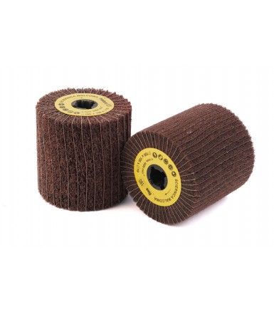 Abrasive mop wheel with...
