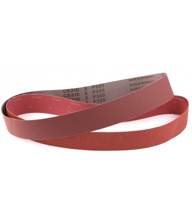 Abrasive belt 70x1250mm cloth backing P60 for GS02-00