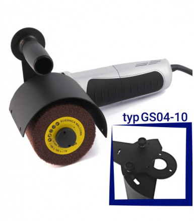 Adapter for satining and tarnishing flat surfaces GLOB SYSTEM GS04-10